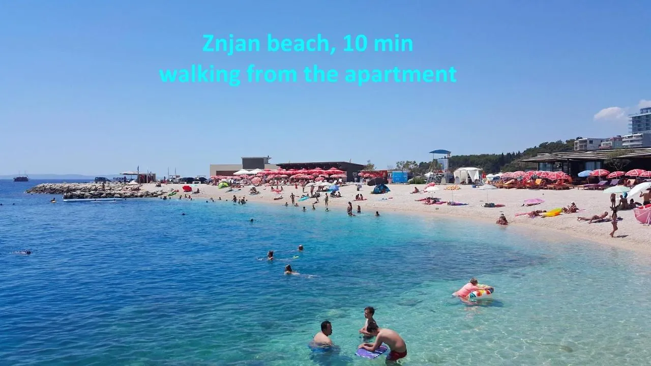 Apartment Zenta With Terrace And Sea View, 4 Min Walk To The Beach Split 0*,  Croatia